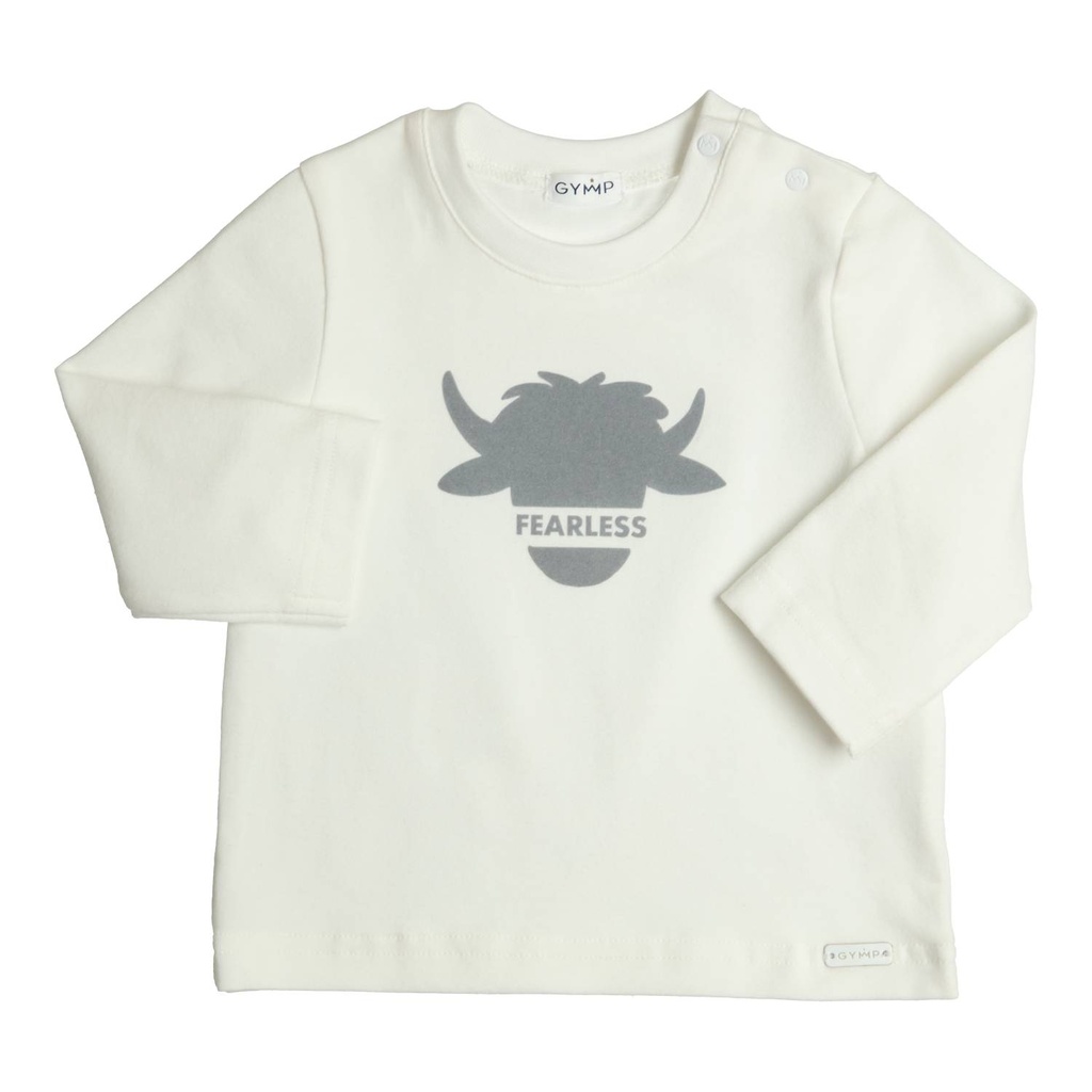 Gymp | T-shirt Boys Aerodoux Longsleeve Off White
