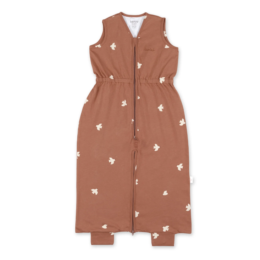 Bemini | Slaapzak Magic Bag Jersey Piuma Moka Bruin 0.5TOG 12-24M  