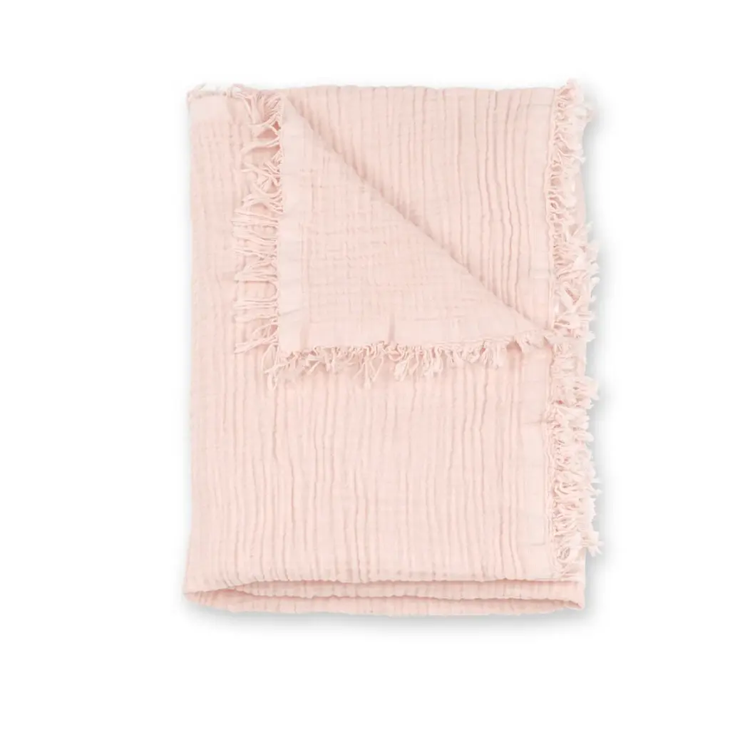Bemini | Deken Double Swaddle 1TOG Blush Rose 80x100cm