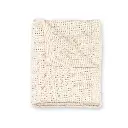 Bemini | Deken Knitted Ecru 80x100cm