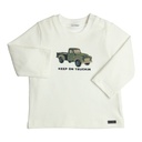 Gymp | T-shirt Boys Aerodoux Longsleeve Off White