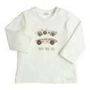 Gymp | T-shirt Boys Aerodoux Longsleeve Off White