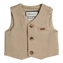 Gymp | Gilet Boys Manu Beige/Ecru