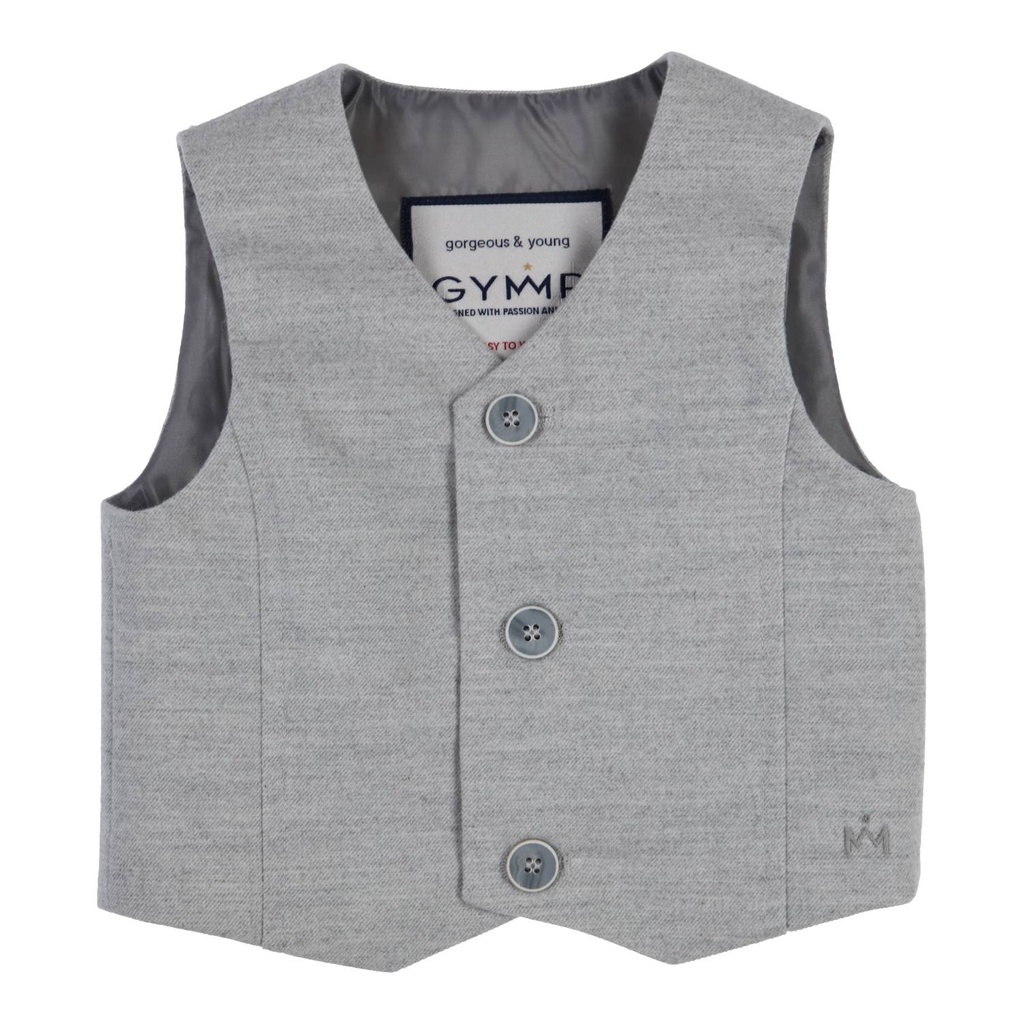 Gymp | Gilet Boys Obo Grey