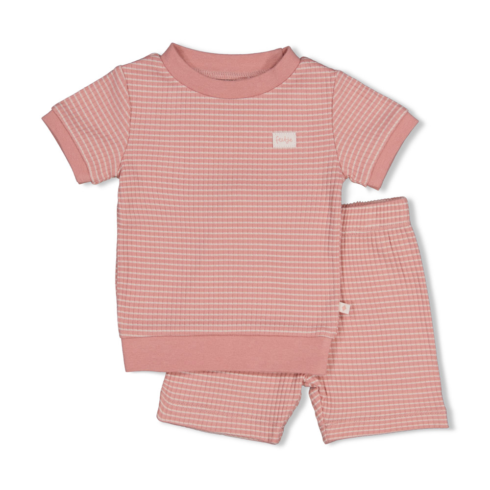 Feetje | Pyjama Shortama Wafel Summer Special Mauve