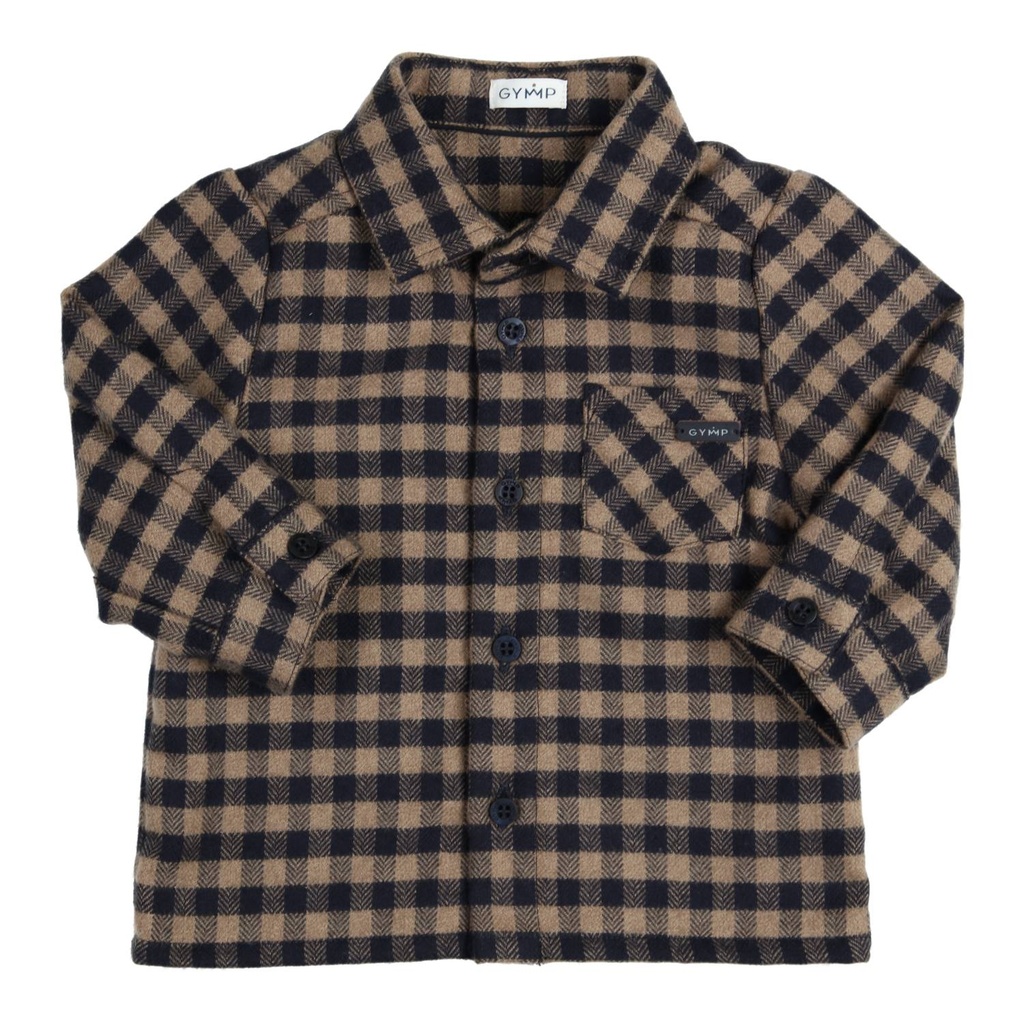 Gymp | Hemd Boys Harley Navy/Beige