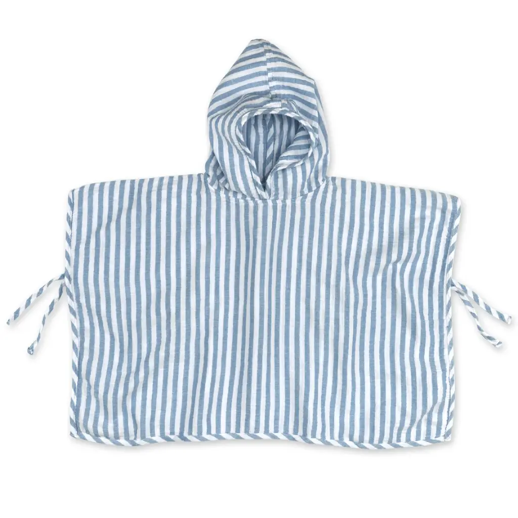 Bemini | Poncho Beach Wonder Blauw 9-36M