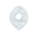 Bemini | Spuugdoekje Swaddle/Terry Glacier Waterproof Blauw 25cm