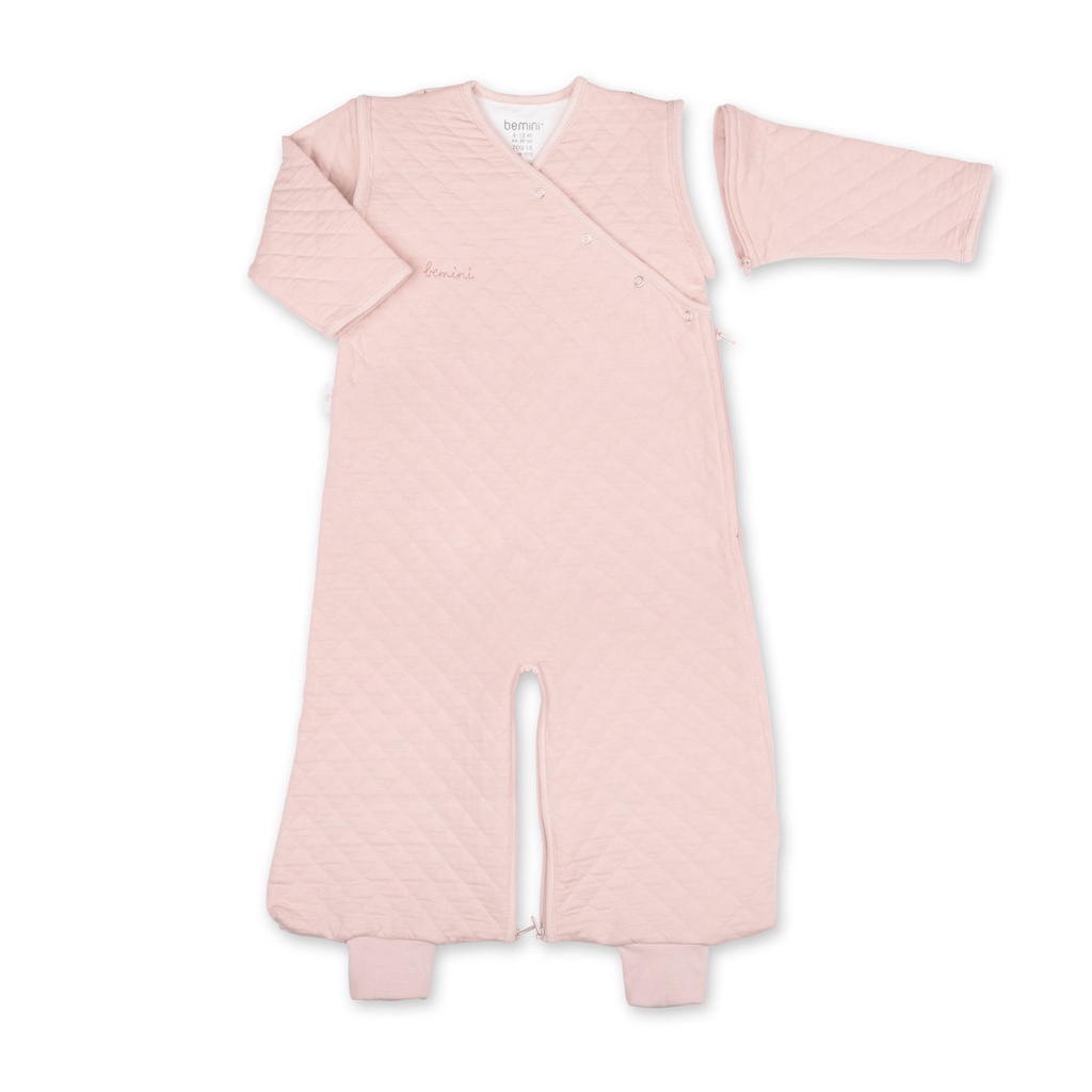 Bemini | Slaapzak Magic Bag Pady Quilted 1.5TOG Blush 4-12M