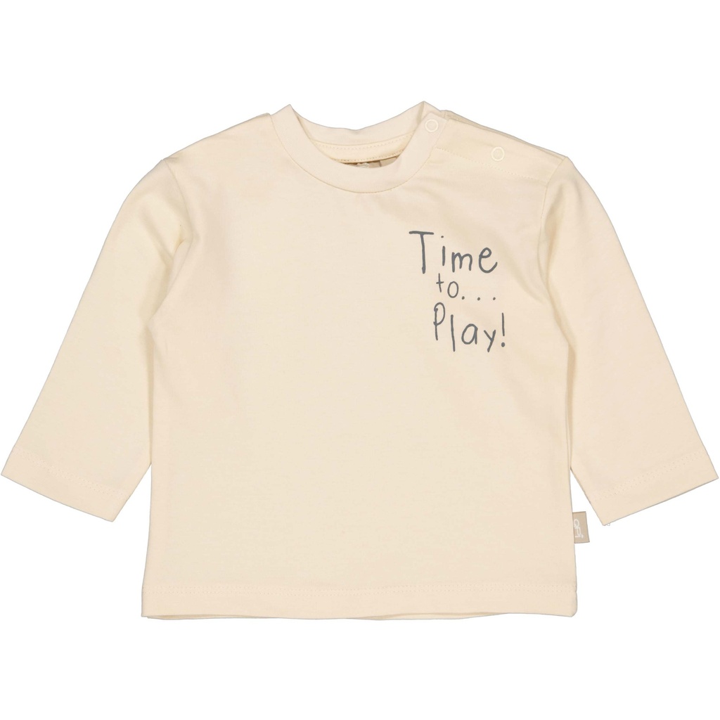 QPI | T-shirt Boys Okke Longsleeve Cream