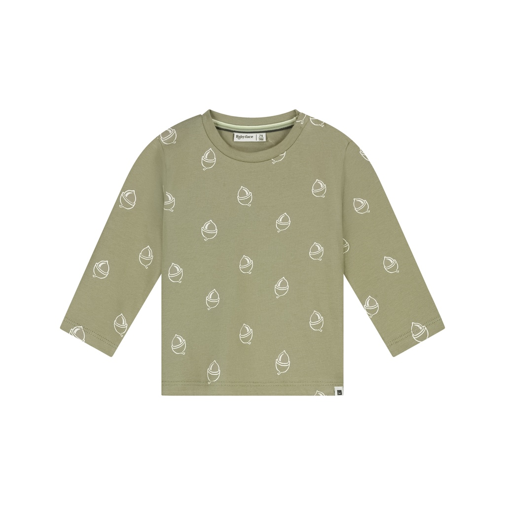 Babyface | T-shirt Boys Longsleeve Army