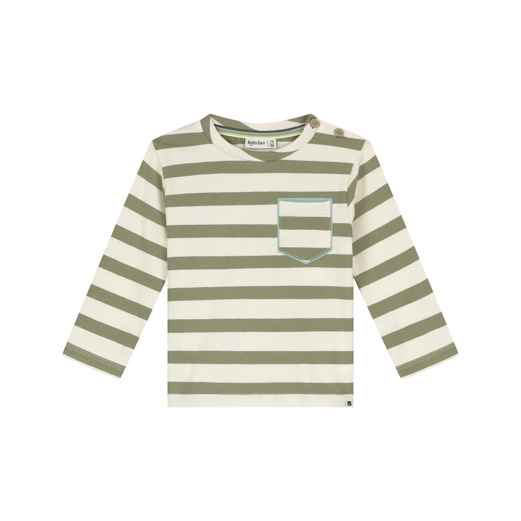 Babyface | T-shirt Boys Longsleeve Army