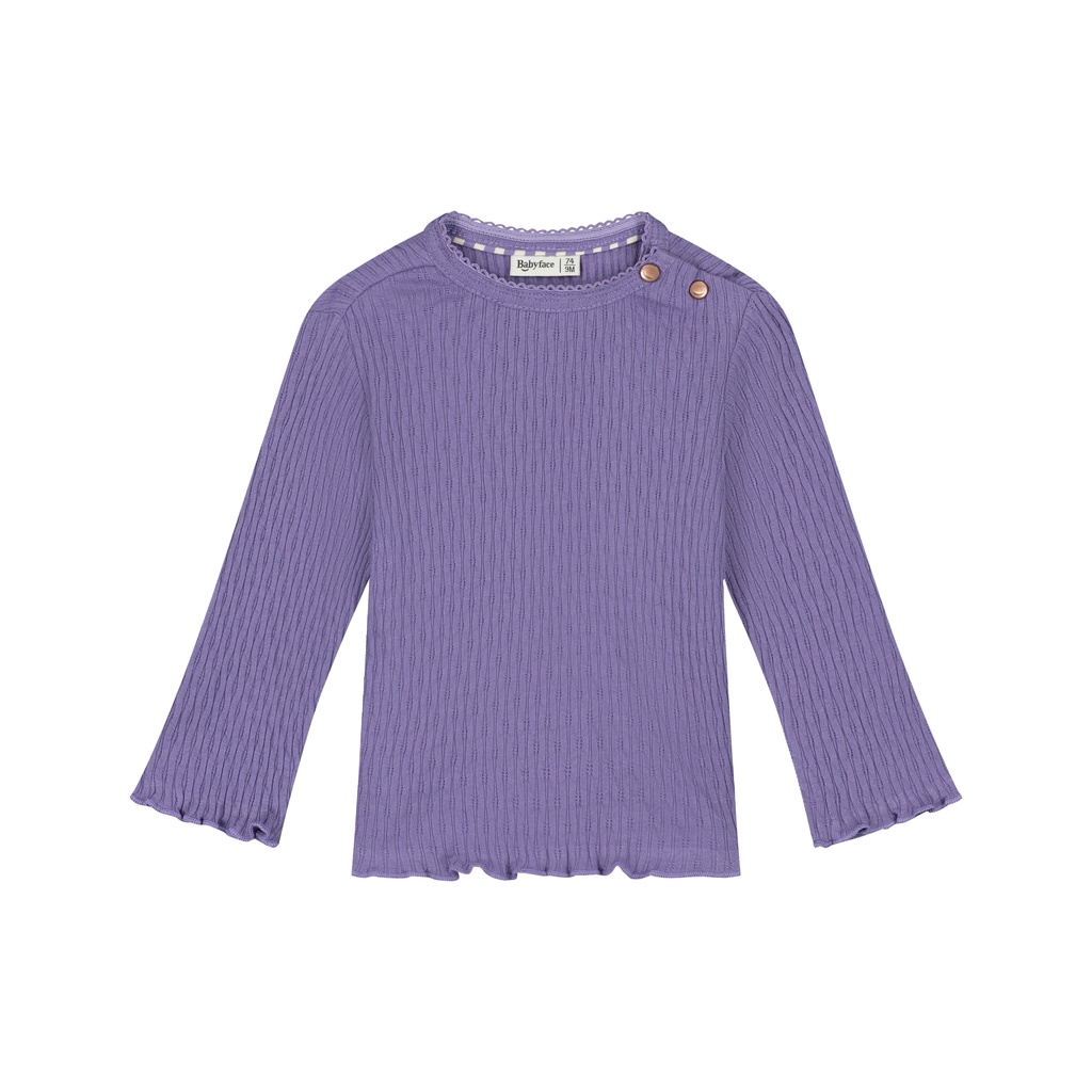 Babyface | T-shirt Girls Longsleeve Faded Plum