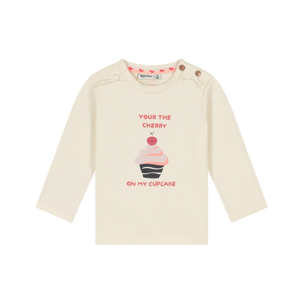 Babyface | T-shirt Girls Longsleeve Cream