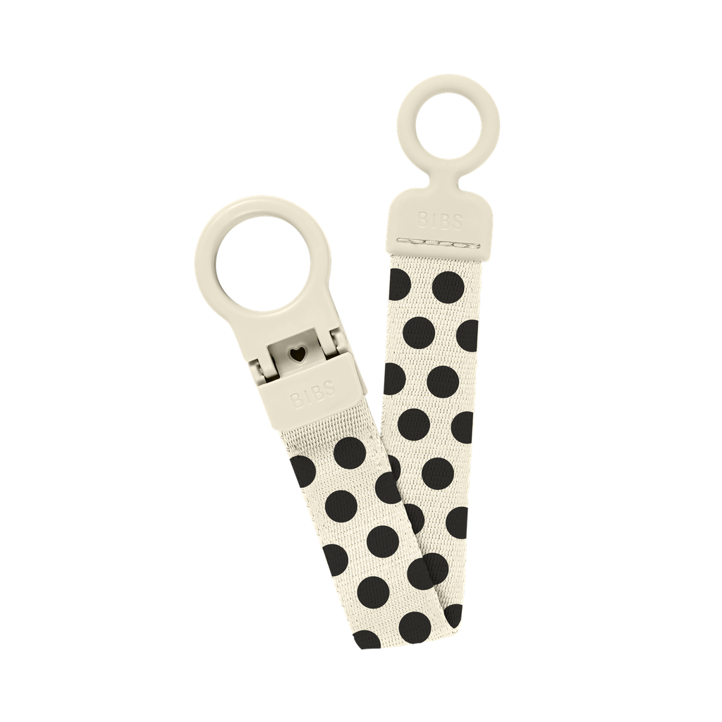 Bibs | Fopspeenketting Studio Polka Black