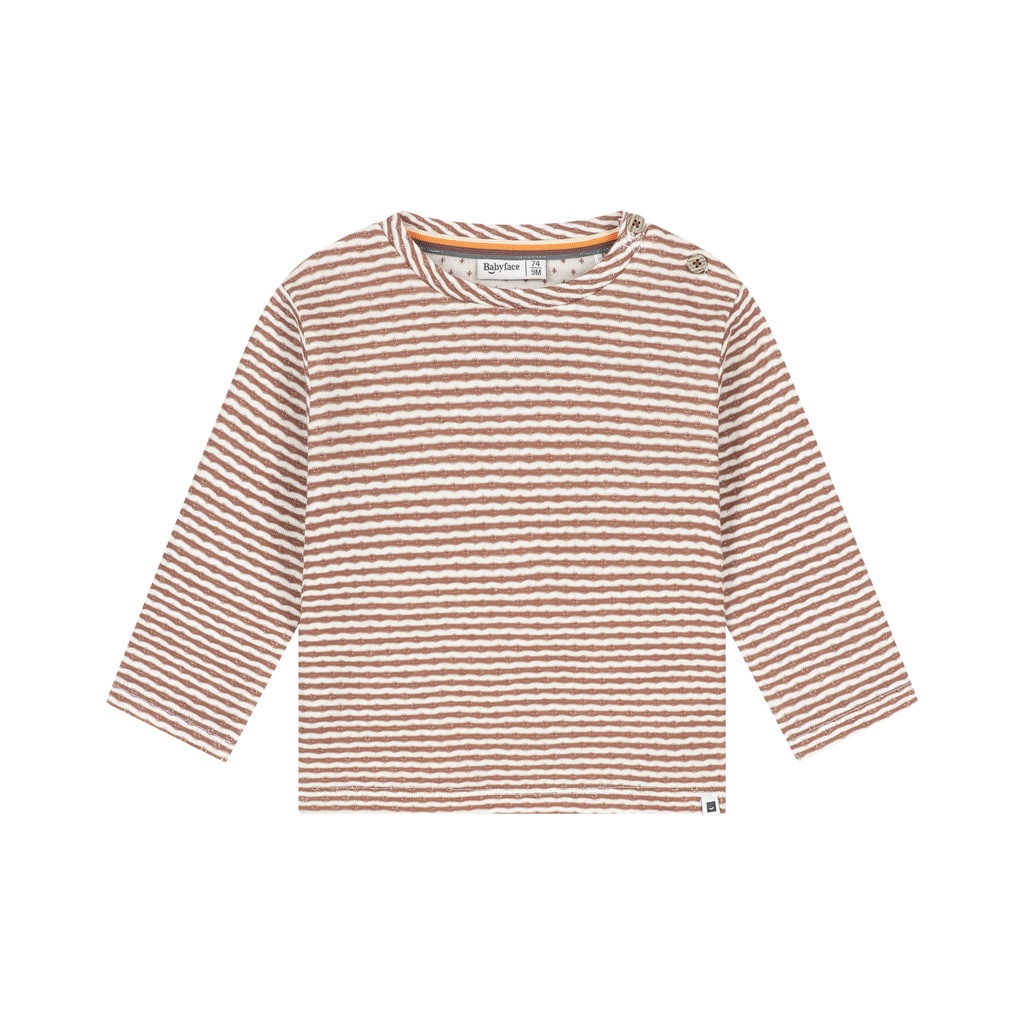 Babyface | T-shirt Boys Longsleeve Chocolate