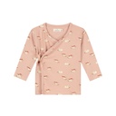 A Tiny Story | T-shirt Girls Overslag Longsleeve Old Pink