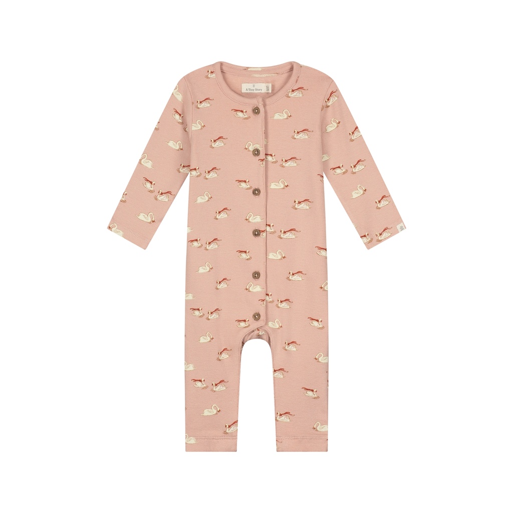A Tiny Story | Kruippak Girls Old Pink