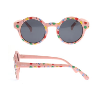 Okky | Zonnebril Matt Pink Print 18-36M   