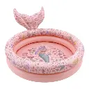 Little Dutch | Zwembad Dreamy Mermaid met Staart Roze 80cm