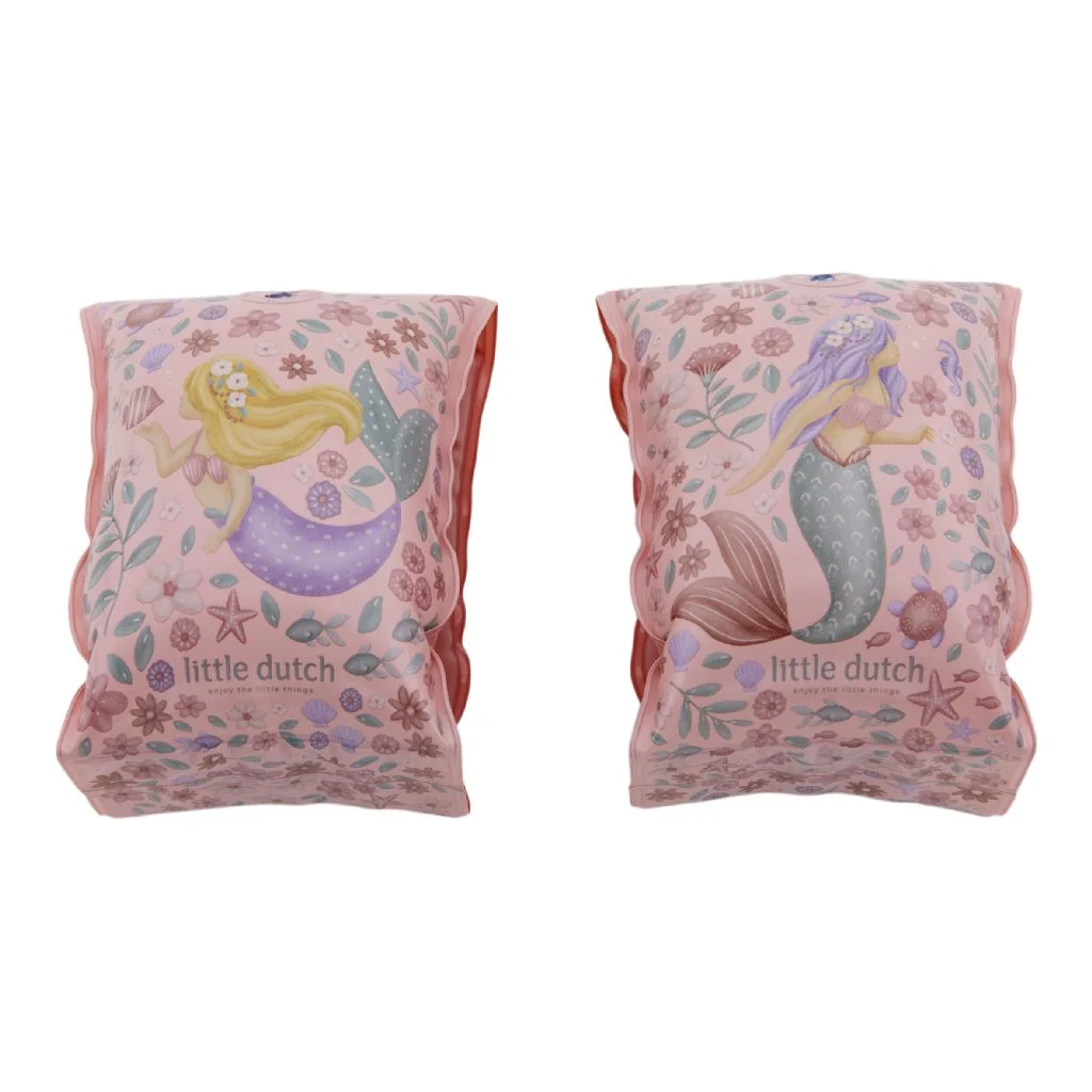 Little Dutch | Zwembandjes Dreamy Mermaid Roze 2-delig