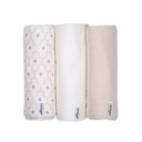 Lodger | Tetra Doeken Matcha Hydrofiel Powder 70x70cm 3-pack