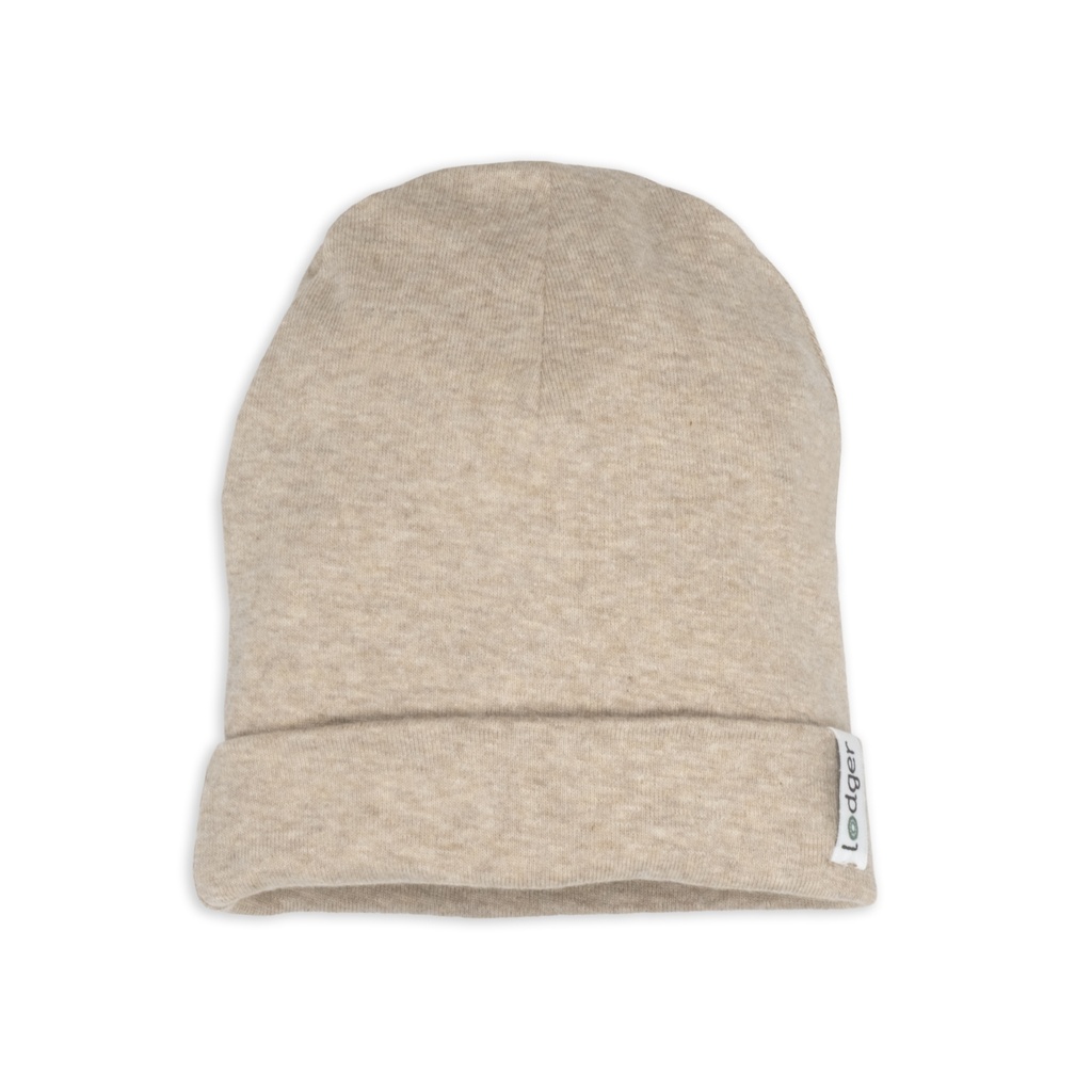 Lodger | Muts Beanie Melange Beige 0-6M