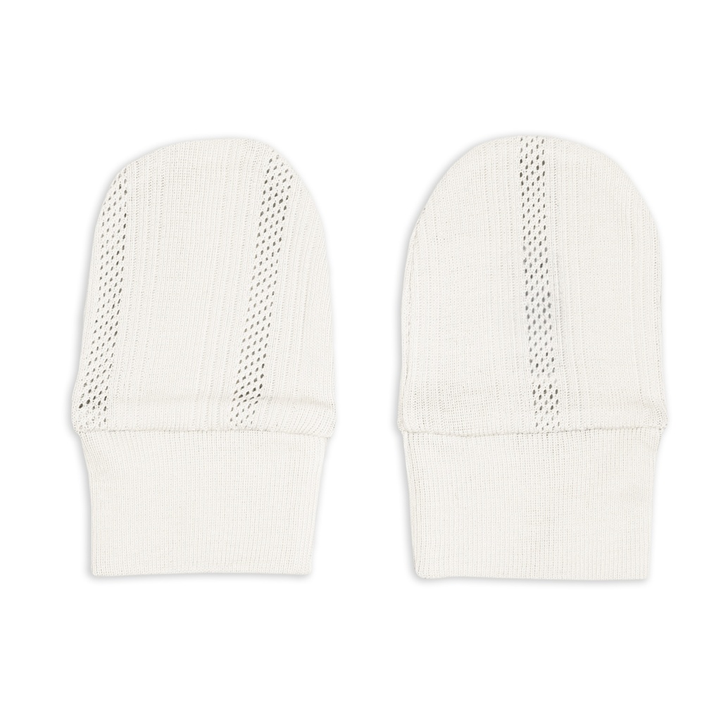 Lodger | Antikrabwantjes Pointelle Cream Wit