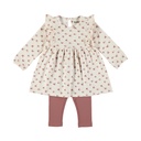 Dirkje | Outfit Girls Blossom Breeze Antique White 2-delig
