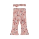 Dirkje | Broek met Haarband Girls Blossom Breeze Misty Rose