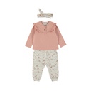 Dirkje | Outfit Girls Rosy Dots Misty Rose 3-delig