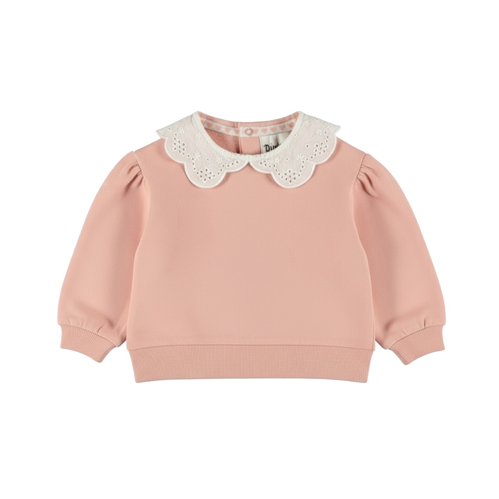 Dirkje | Sweater Girls Rosy Dots Misty Rose