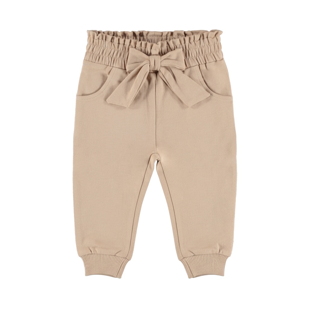 Dirkje | Broek Girls Rosy Dots Light Taupe
