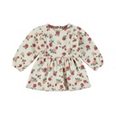 Dirkje | Jurk Girls Amour & Love Paws Antique White
