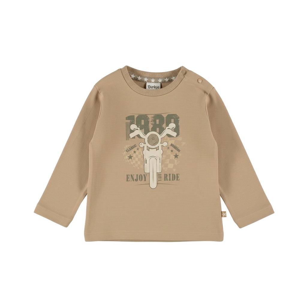 Dirkje | T-shirt Boys Skator Gator Longsleeve Cornstalk 