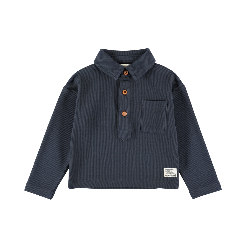 Dirkje | T-shirt Boys Alphine Club Blueberry