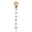 Nattou | Fopspeenketting Imitatiehout Siliconen