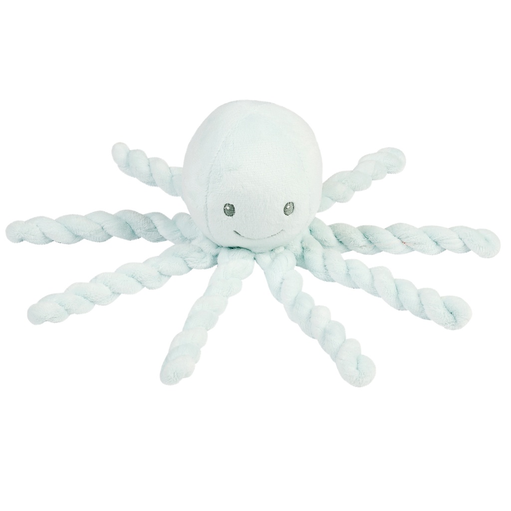 Nattou | Pluche Knuffel Octopus Lapidou Pastelblauw