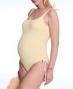 Cache Coeur | Badpak Marty Maternity Swimwear Yellow
