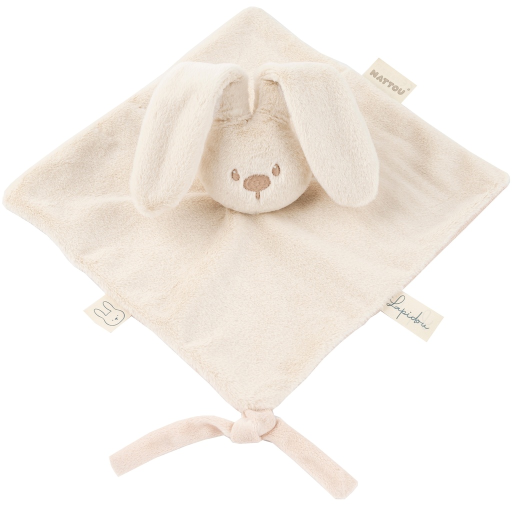 Nattou | Knuffeldoek/Doudou Konijn Zand