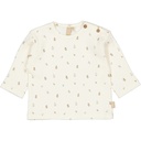 Levv | T-shirt Boys Nate Longsleeve AOP Peer Ecru