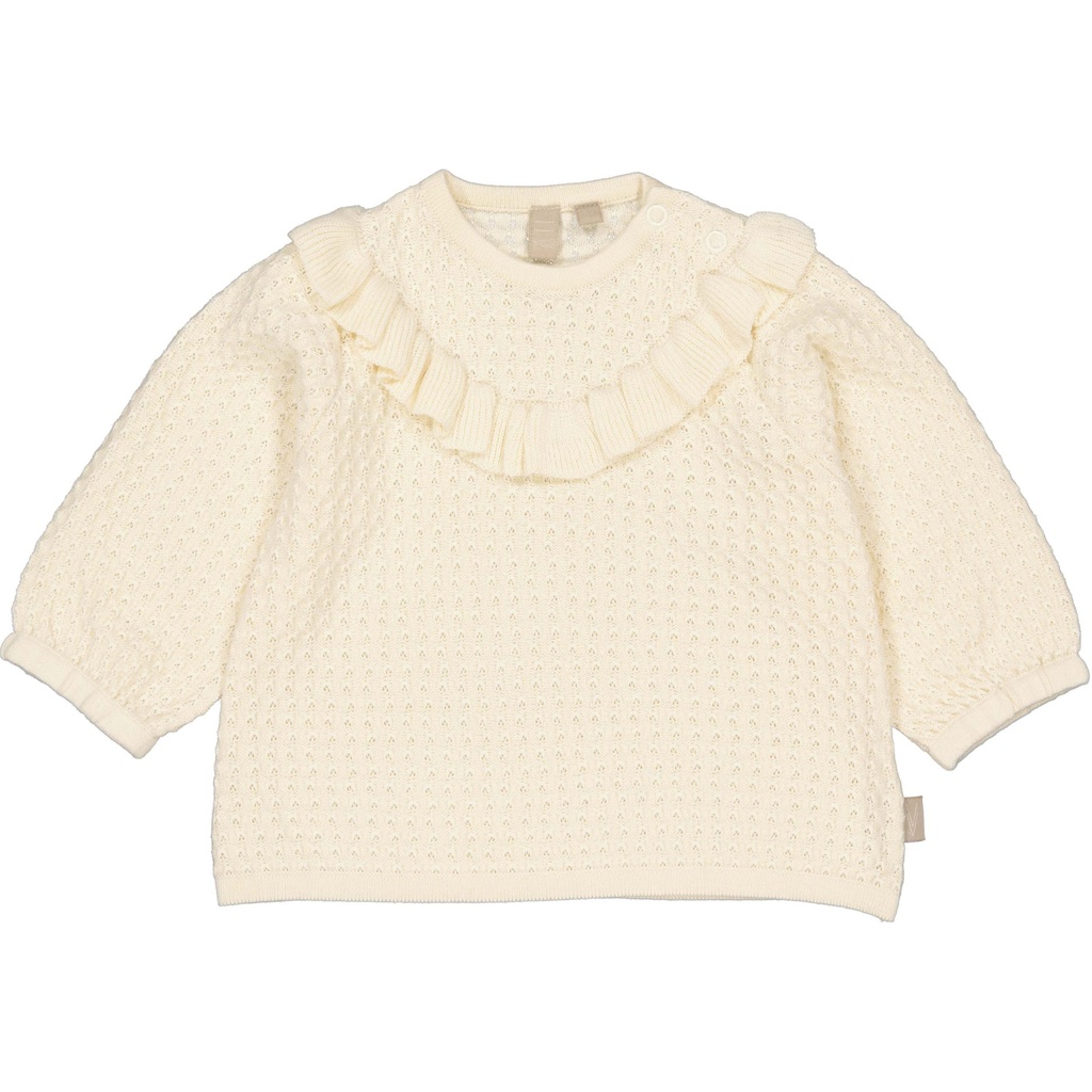 Levv | Pull Girls Niki White Cream