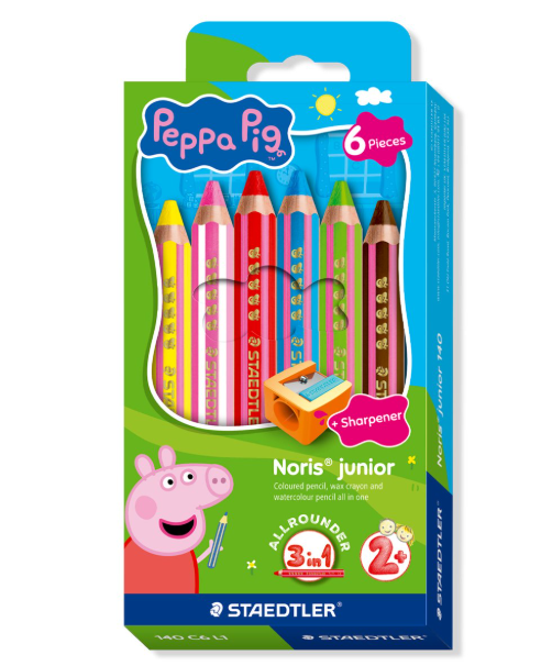 Staedtler | Kleurpotloden Peppa Pig 6-delig