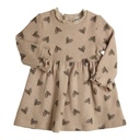 Gymp | Jurk Girls Isabella Beige/Brown