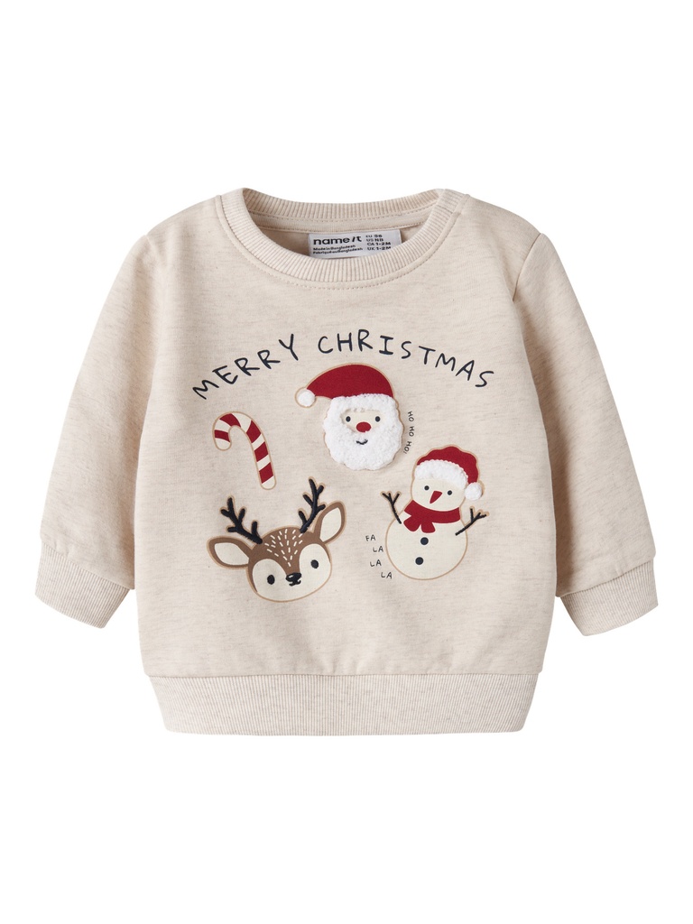 Name It | Sweater Uni Rular Peyote Melange