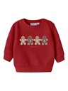 Name It | Sweater Uni Rular Red Dahlia