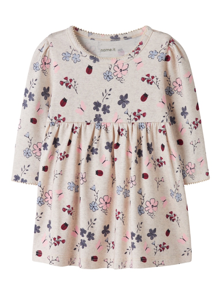Name It | Jurk Girls Kamelia Peyote Melange