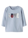 Name It | T-shirt Girls Karrie Longsleeve Subdued Blue