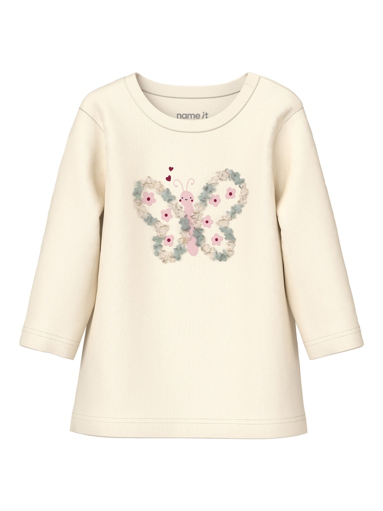 Name It | T-shirt Girls Kirstens Longsleeve Antique White
