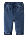 Name It | Broek Girls Rose Denim Fleece Dark Blue